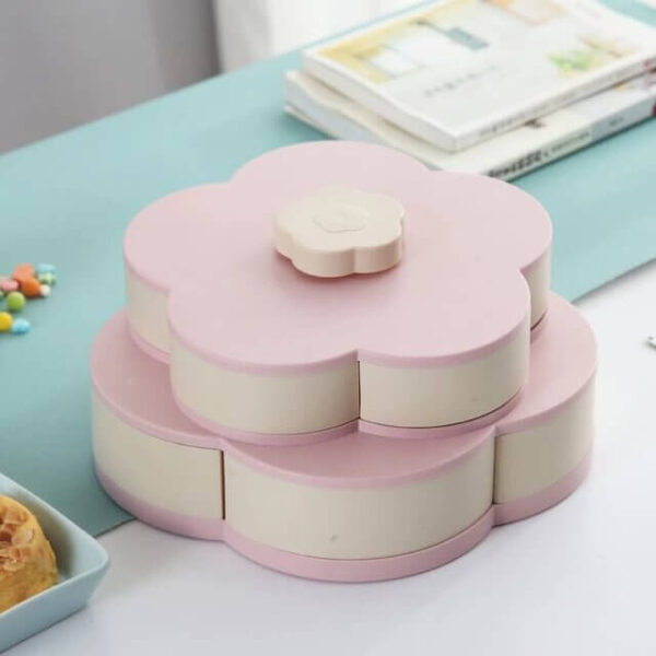 Lotus Snack Holder - Automatic Opening Flower Style 6